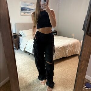 Black Women's Cargo Pants